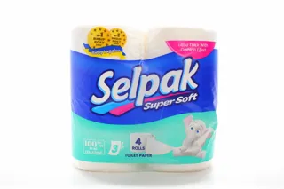 Selpak Super Soft Toilet Paper 4pcs — photo 7