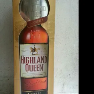 Highland Queen Scotch whisky in tube 0.7L — photo 4