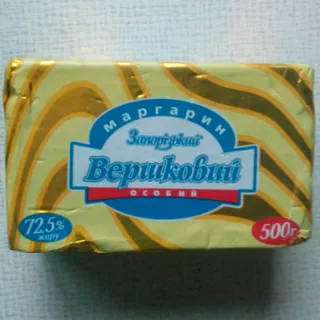 Zaporizkyi Butter Margarine 72.5% 500g — photo 2