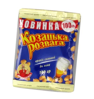 Kozatska Rozvaha Roasted Salted Peanuts for Beer 100g — photo 4