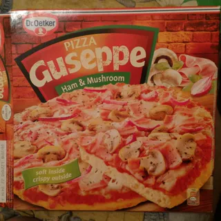 Піца D-r Oetker Джузеппе з шинкою та грибами заморожена 425г — фото 2
