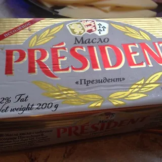 President Sour Cream Butter 82% 200g — photo 9