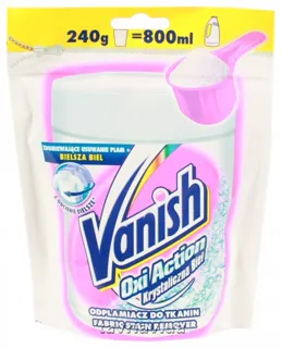 Vanish Oxi Action Stain Remover Crystal White 240g — photo 6