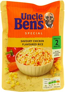 Uncle Bens Special Chicken Flavour Microwave Rice — photo 2