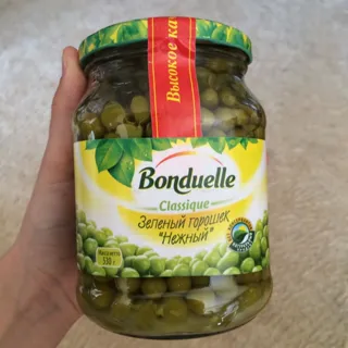 Bonduelle Green Peas Canned 580ml — photo 8