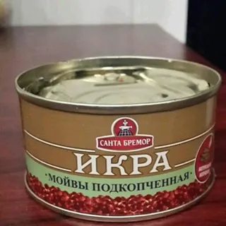 Smoked Capelin Caviar Delicacy 110g can — photo 5