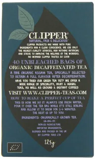 Clipper Organic Decaf Everyday 40 Tea Bags (6 packs, 240 Tea Bags total) — photo 2