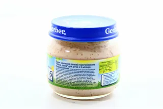 Gerber Tender Chicken Puree for Children from 6 Months Glass Jar 80g — photo 3