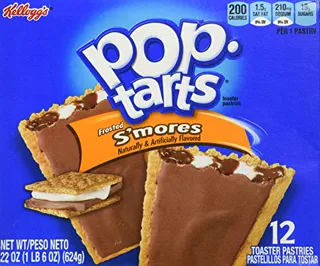 Kelloggs Pop Tarts S'mores Flavored 12 Pastries Box 22 oz (2 ct) — photo 3