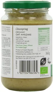 Clearspring Organic Sweet Oat Grains Amazake Dessert 360g (Pack of 3) — photo 3