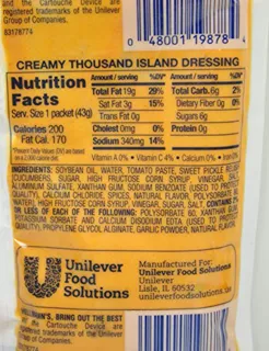 Hellmanns Thousand Island Cream Sauce — photo 2