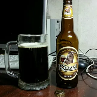 Velkopopovytskyi Kozel Dark Beer 3.8% 500ml — photo 3