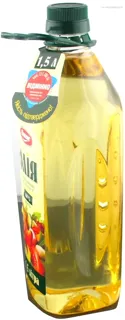 Olkom refined sunflower oil grade P 1.5L — photo 3