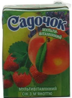 Sadochok Multivitamin Juice with Pulp Sterilized Tetra Pak 200ml — photo 8