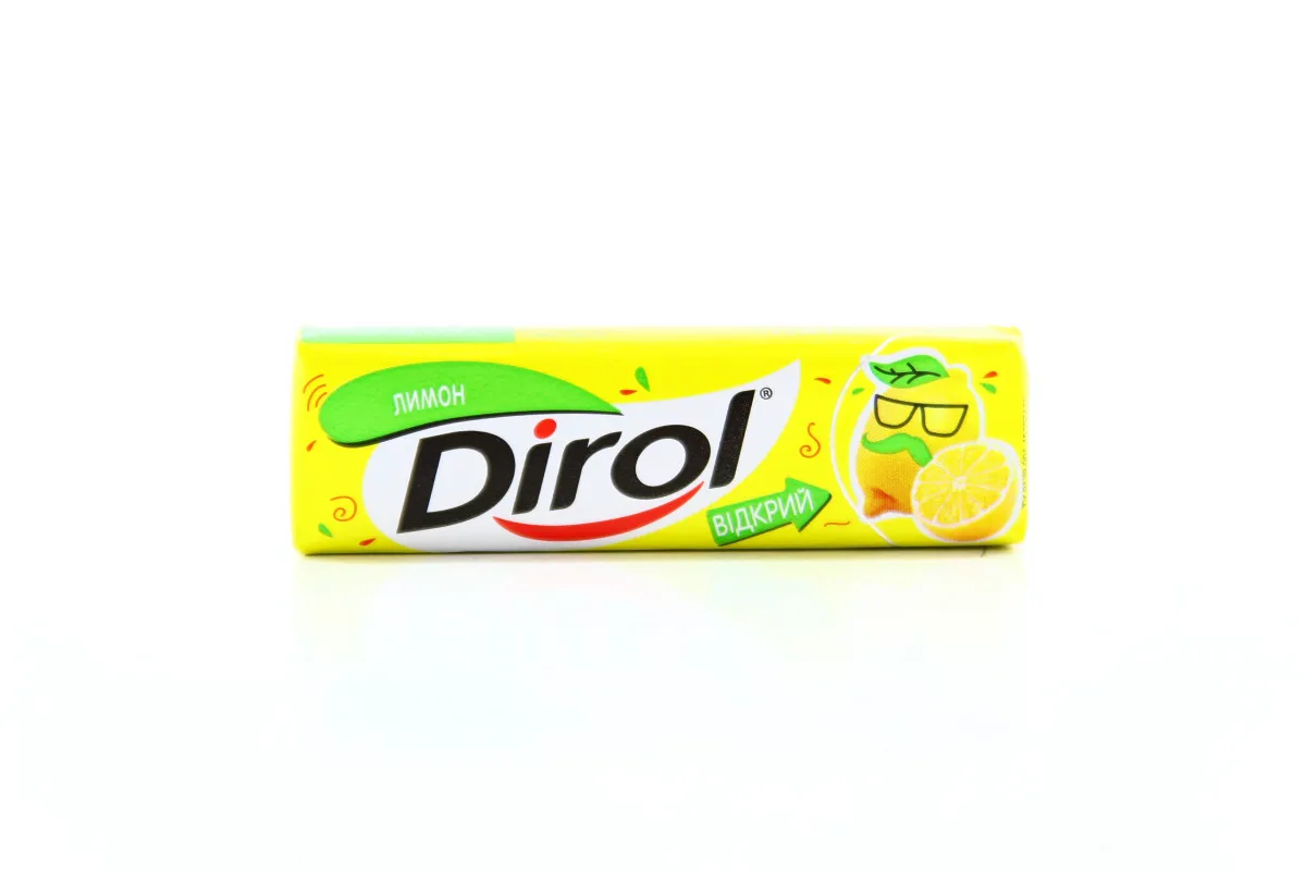 Dirol Chewing Gum Lemon Fresh 13.6g