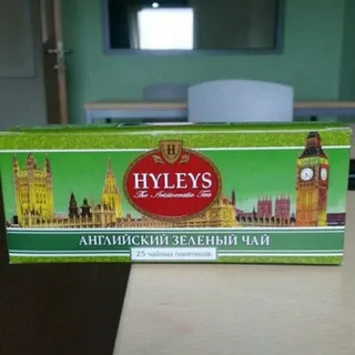 Hyleys Green Tea English Pack 25 Bags — photo 4