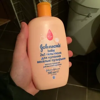 JOHNSON'S Baby 2-in-1 Bath Foam Gel Cheerful Bubbles 300ml — photo 9