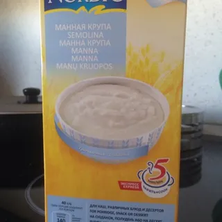 Каша Nordic манна 550г — фото 8