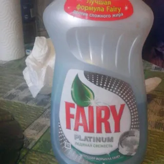 Fairy Platinum Dishwashing Liquid Ice Fresh 480ml — photo 7