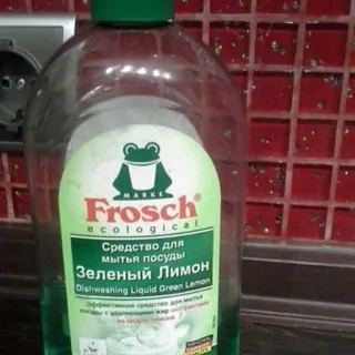 Засіб Frosch для миття посуду Зелений лимон 500 мл — фото 3