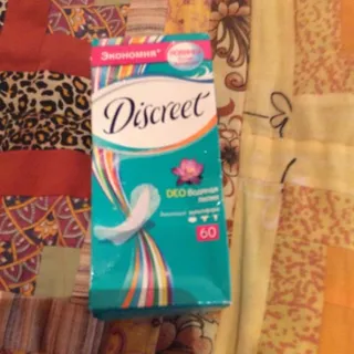 Discreet Deo Daily Pads Water Lily Multiform 60pcs — photo 4