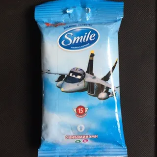 Smile Disney Cars Wet Wipes 15pcs — photo 4