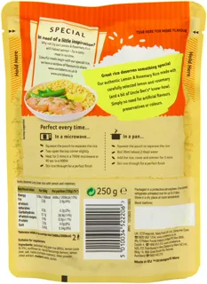 Uncle Bens Special Lemon and Rosemary Microwave Rice — photo 8