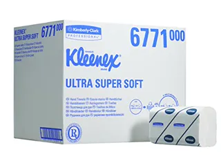Kleenex Airflex Ultra Super Soft Hand Towels, Interfolded, 3-Ply, White, 96 Sheets — photo 2