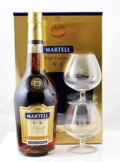 Martell VS Cognac with 2 Glasses 0.7L — photo 4