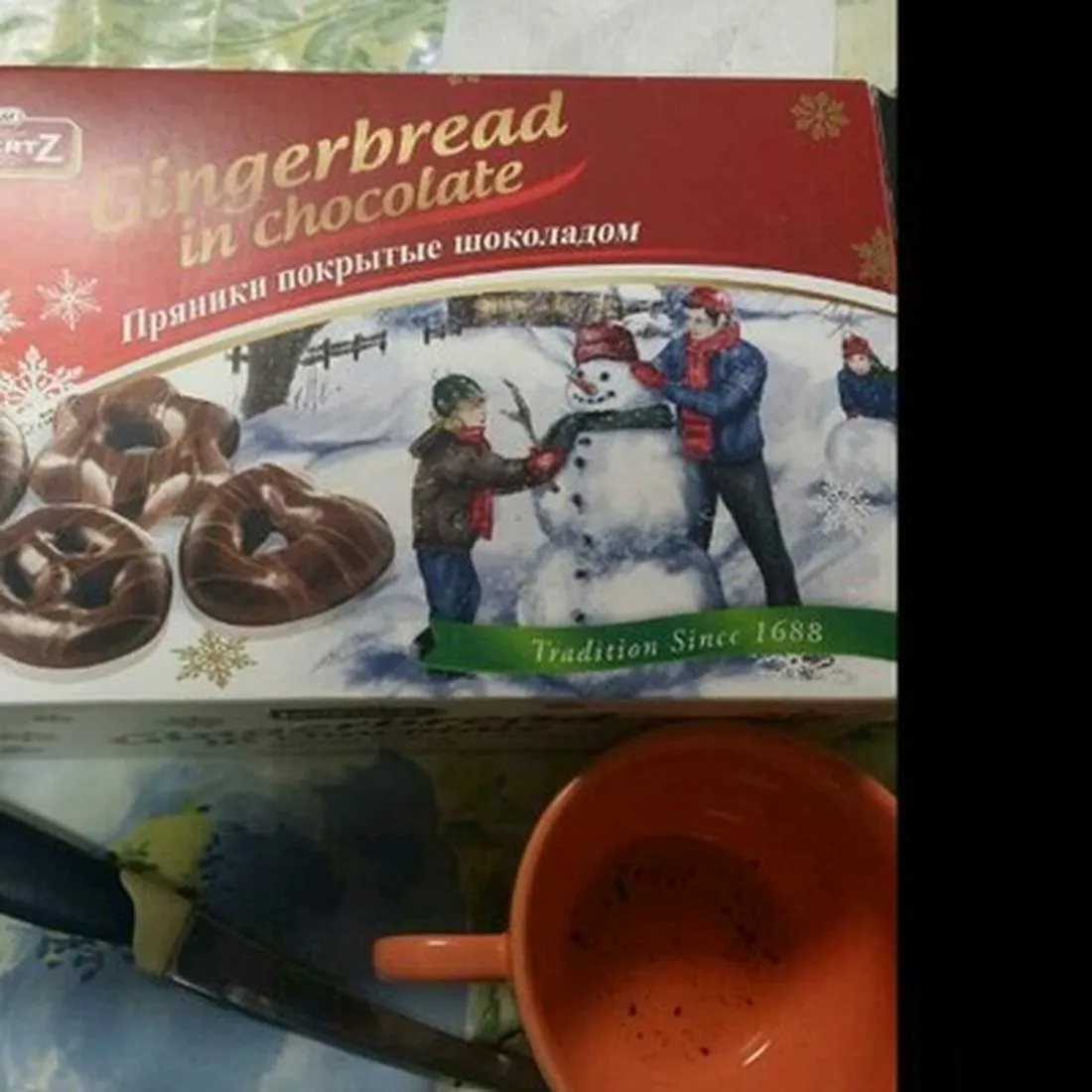 Lambertz Gingerbread in Dark and Milk Chocolate 500g