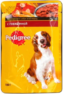 Dog food beef/rabbit Pedigree 100g — photo 2