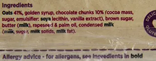 Mrs Crimbles Chocolate Oat Cookie 65g (pack of 9) — photo 3