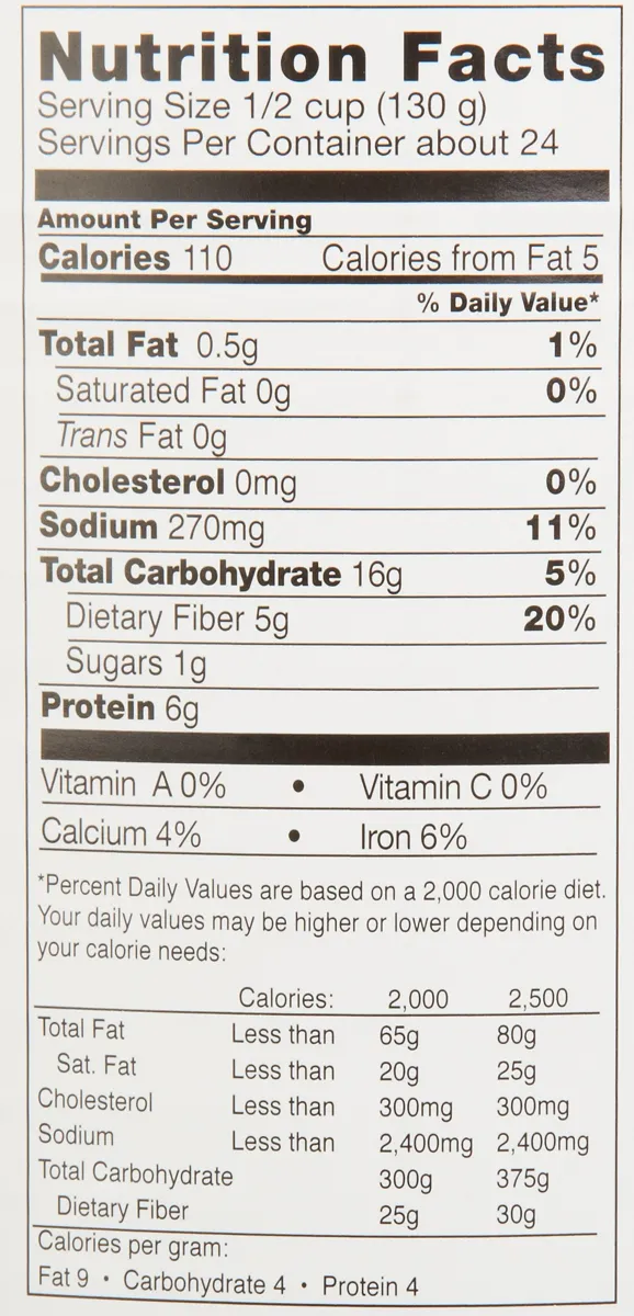 Natural Value 100% органічна червона квасоля, 111 унцій