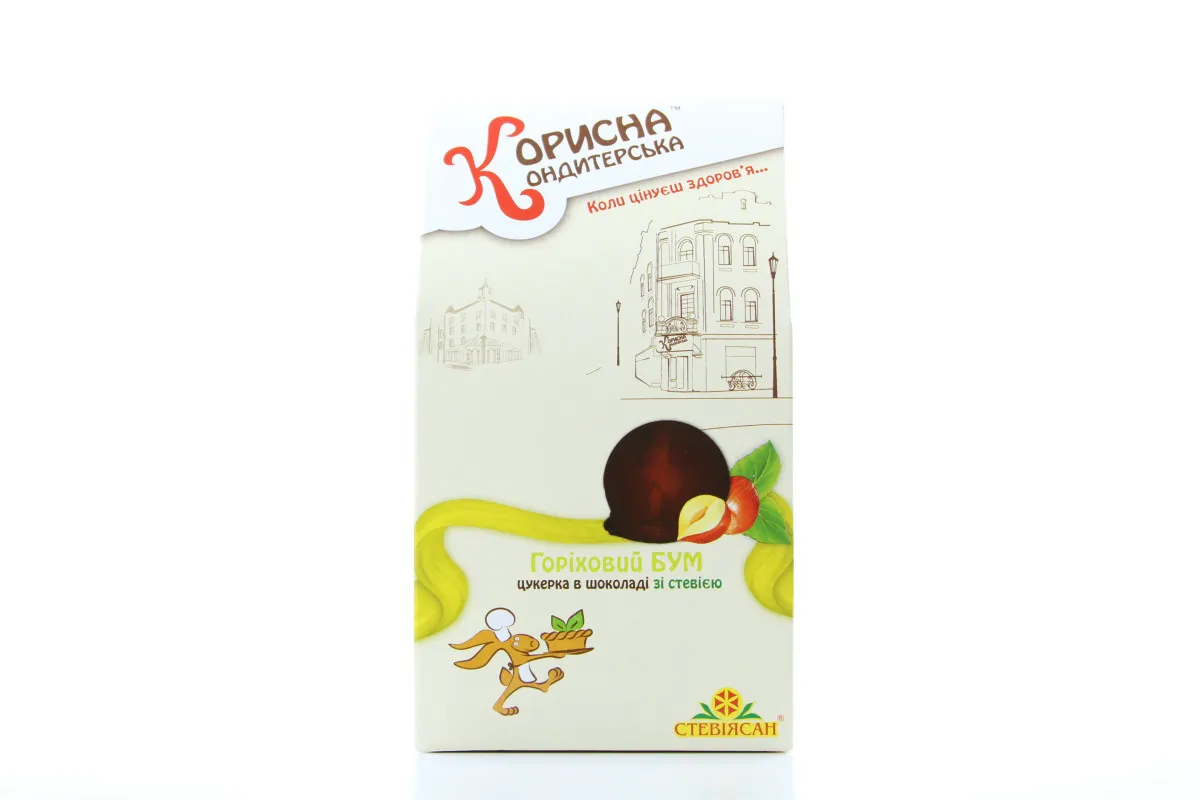 Poleznaya Konditerskaya Nut Boom Candy 150g