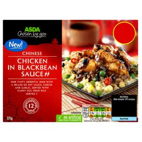 Asda Китайська курка в соусі з чорної квасолі