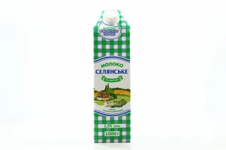 Selianskoe Special Milk UHT 1.5% 1000g Tetra Pak — photo 3