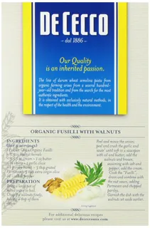 De Cecco Organic Fusilli Pasta, 12 oz (12 pack) — photo 11