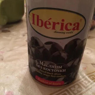 Iberica large pitted olives tin 420g — photo 2
