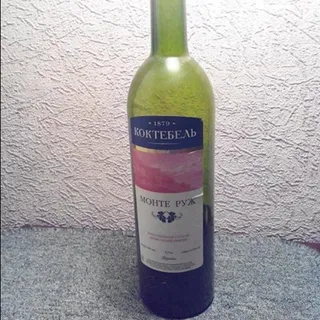 Koktebel Monte Rouge semi-sweet red wine 0.75L — photo 2