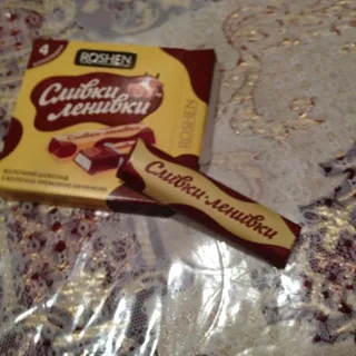Roshen Lazy Cream Milk Chocolate 50g — photo 3
