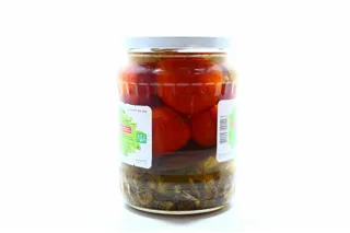 Toma Assorted Tomatoes, Cucumbers, Pattypan Squash No.7 Glass Jar 660g — photo 2