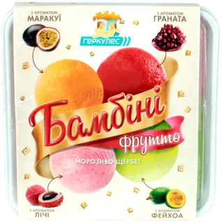 Gerkules Frutto-Bambini Sherbet Ice Cream 500g — photo 3