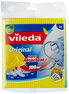 Vileda Super Absorbent Sponge Cloth - set of three — photo 6