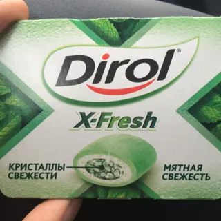 Dirol X-Fresh Mint Gum 18g — photo 8