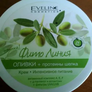 Eveline Body Cream Olive Silk Proteins 210 ml — photo 2