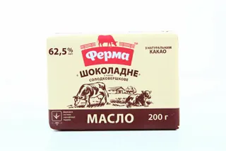 Ferma Chocolate Sweet Cream Butter 62.5% 200g — photo 2