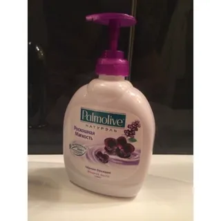 Palmolive liquid soap Naturelle Luxurious Softness Black Orchid 300ml — photo 3