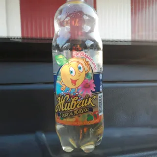 PAO «Obolon» Zhyvchyk Apple Juice Carbonated Drink 1L Plastic Bottle — photo 8