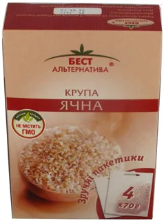 Barley Groats Best Alternativa 4x70g carton — photo 6