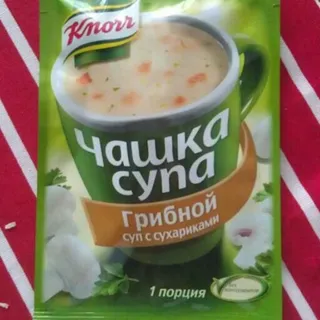 Knorr Mushroom Soup with Croutons 30pcs*16g — photo 3